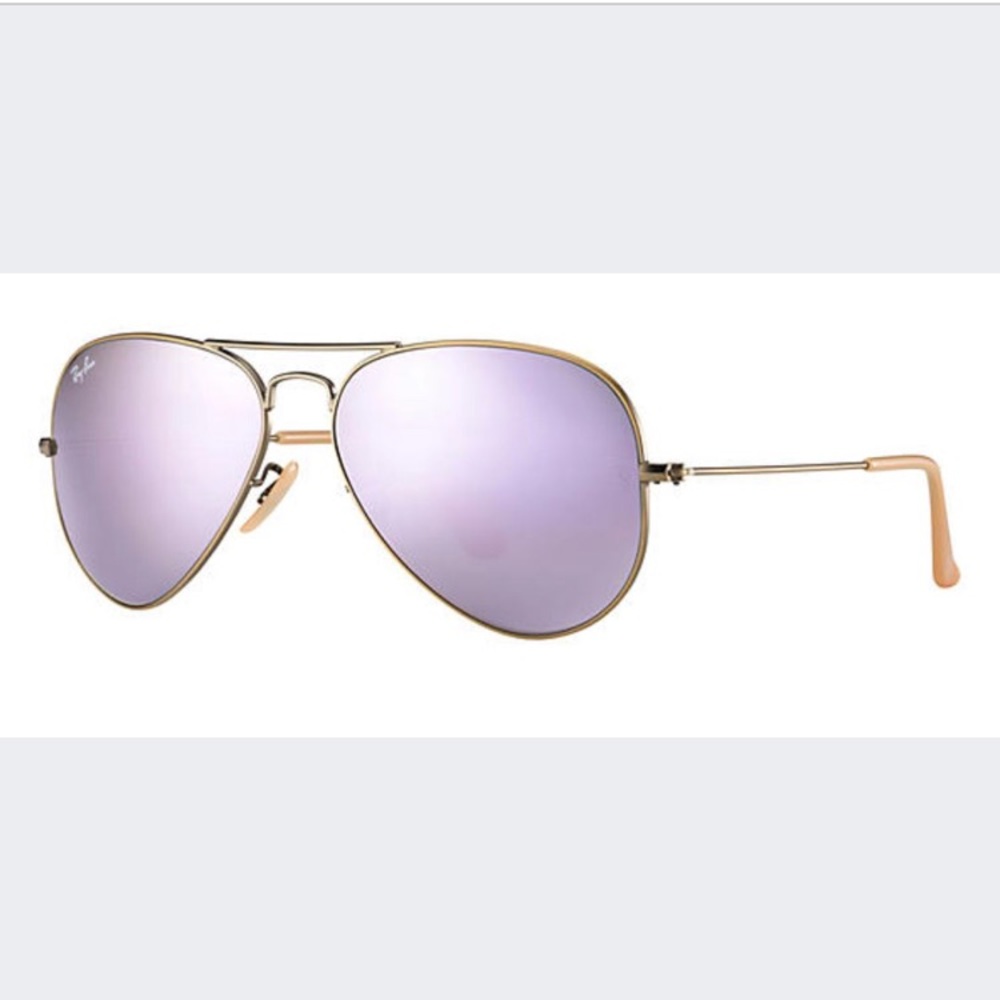 Ray-Ban Aviators Bronze/Lilac Mirrored Lenses